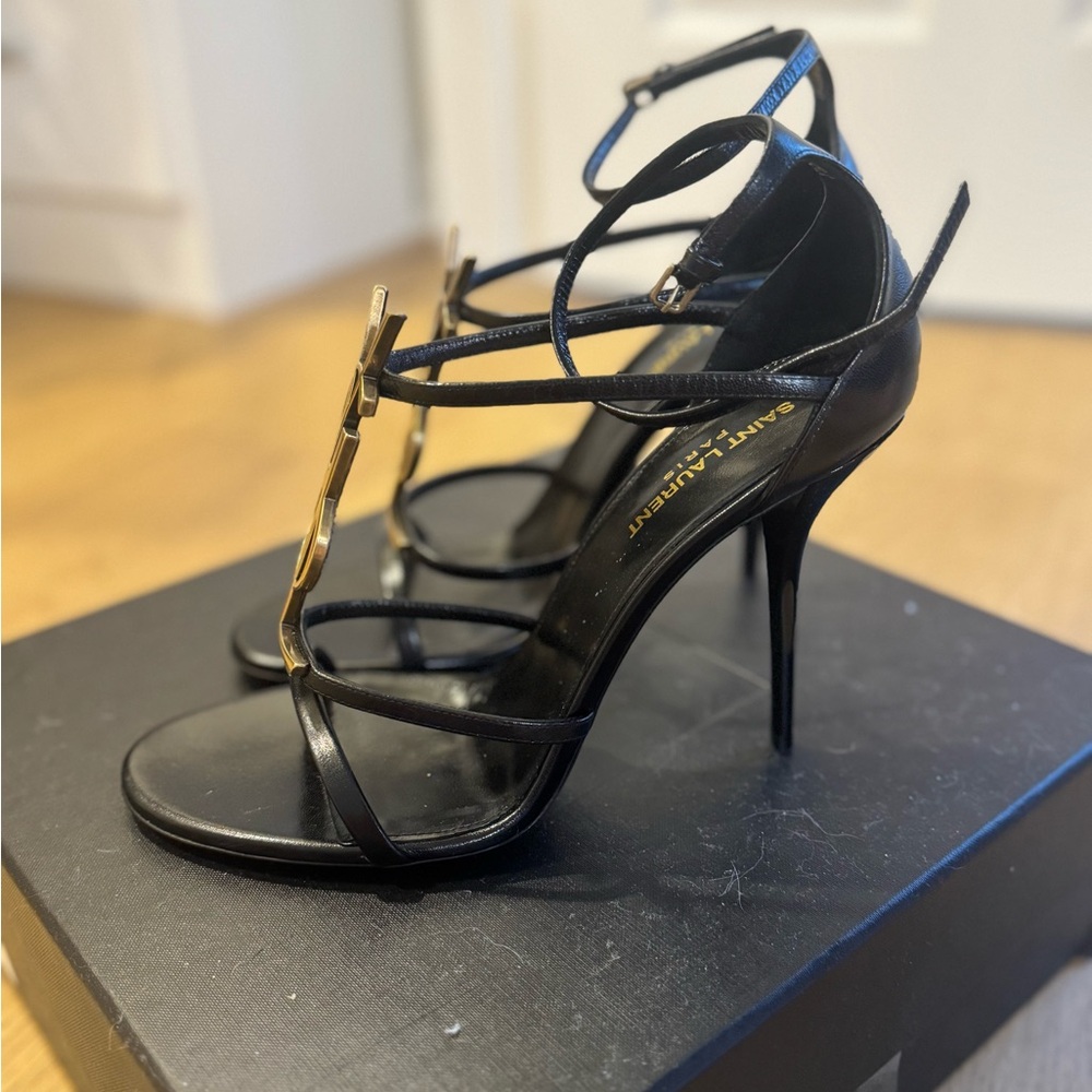 Yves Saint Laurent YSL brand new capretto glomer heels - Picture 9 of 10